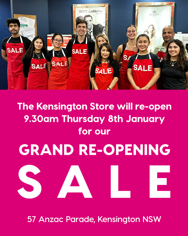 Grand Re-opening Sale