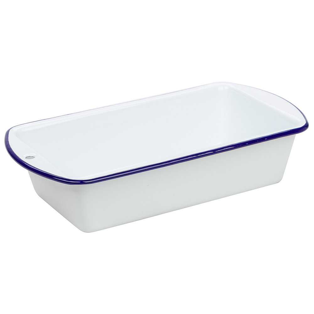 Falcon - Loaf Pan Blue and White 28cm | Peter's of Kensington
