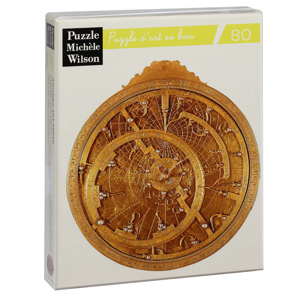 Puzzle En Bois Michèle Wilson - L'Astrolabe XVIème Siècle - 80 Pièces - Occasion
