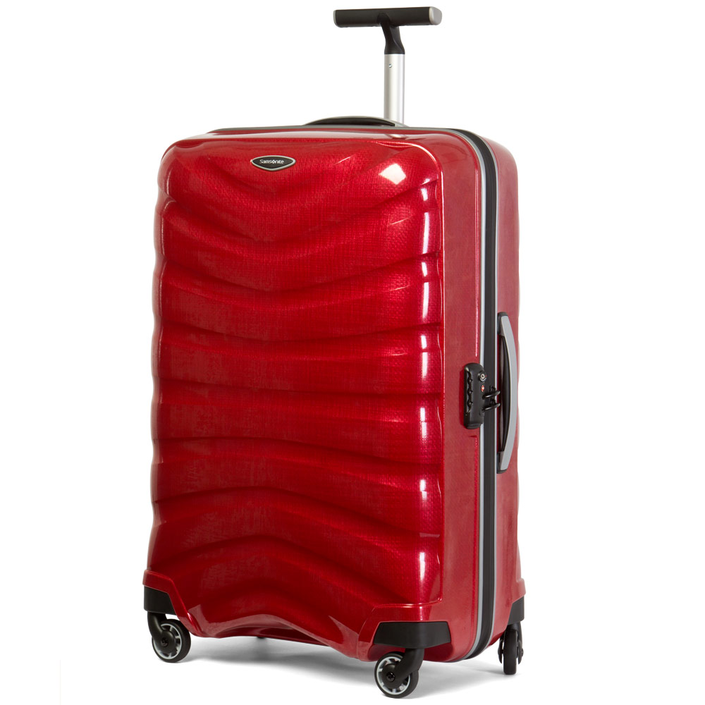 Sam's Rite Case Samsonite - Firelite Spinner Case Chilli Red 75cm | Peter's of Kensington