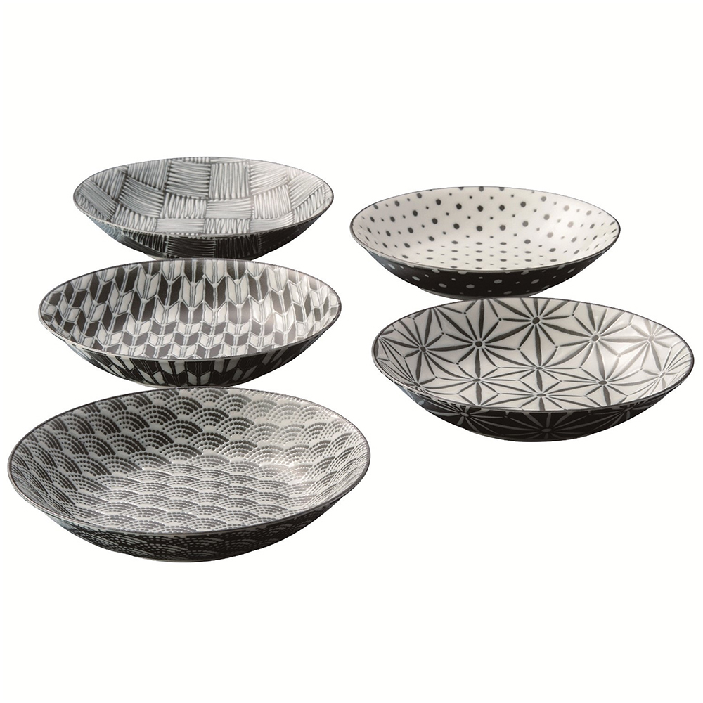 The Modern Japanism Komon Shallow Bowl Set Peter's of Kensington