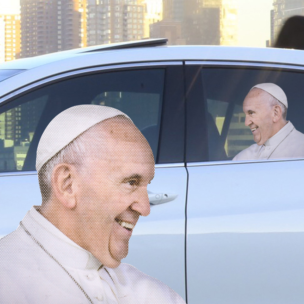The Pope Rode Thumbs Up - Ride With The Pope | Peter's of Kensington