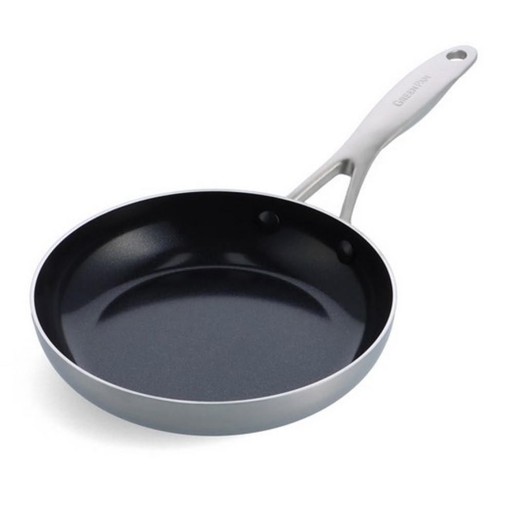 Geneva Frying Pan, Stainless Steel 20cm | GreenPan Australia