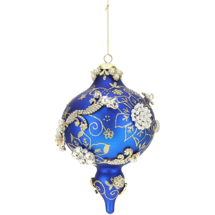 Décoration De Noël Mark Roberts – King's Jewel Finial, Ivoire, Neuf