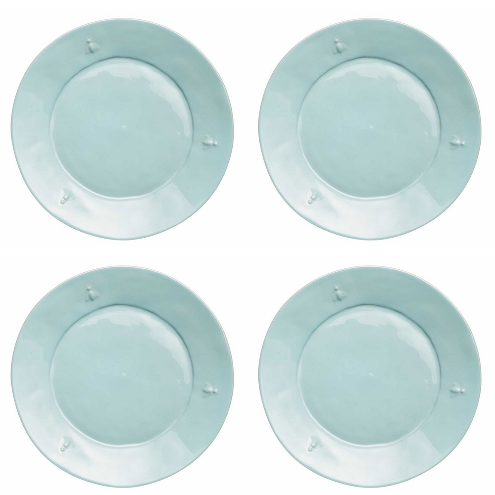 La Rochere Bee Dessert Plate 21cm Set 4pce Blue Peter's of Kensington