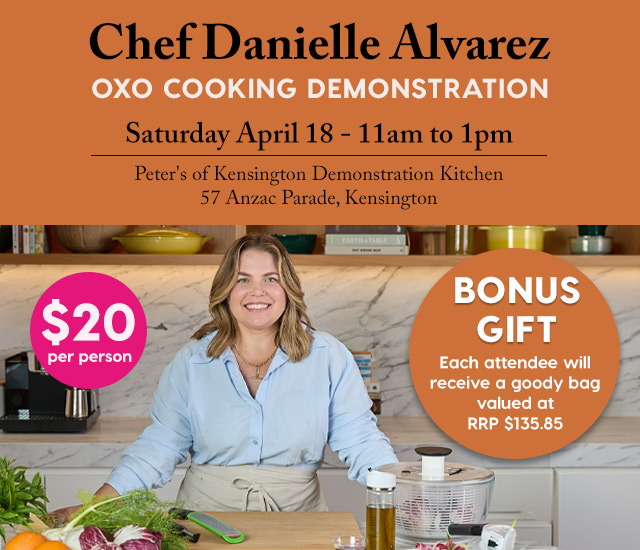 In-store event with Chef Danielle Alvarez