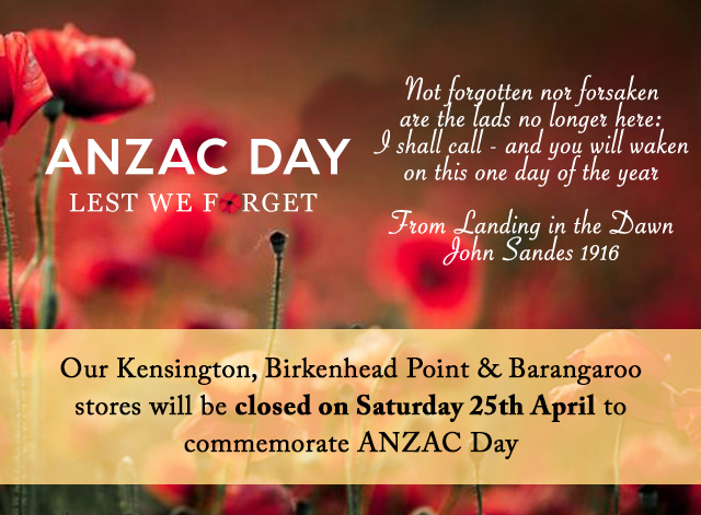 ANZAC Closed