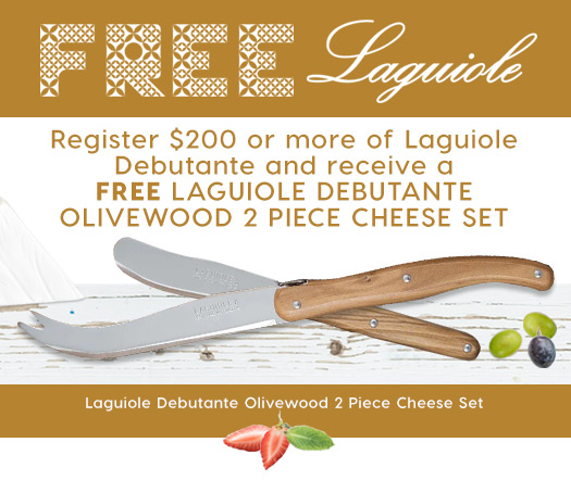 Laguiole Gift Registry Promotion