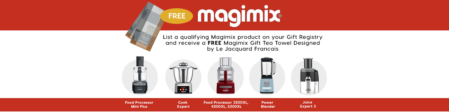 Magimix Gift Registry Promotion
