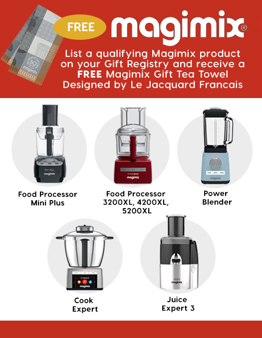 Magimix Gift Registry Promotion