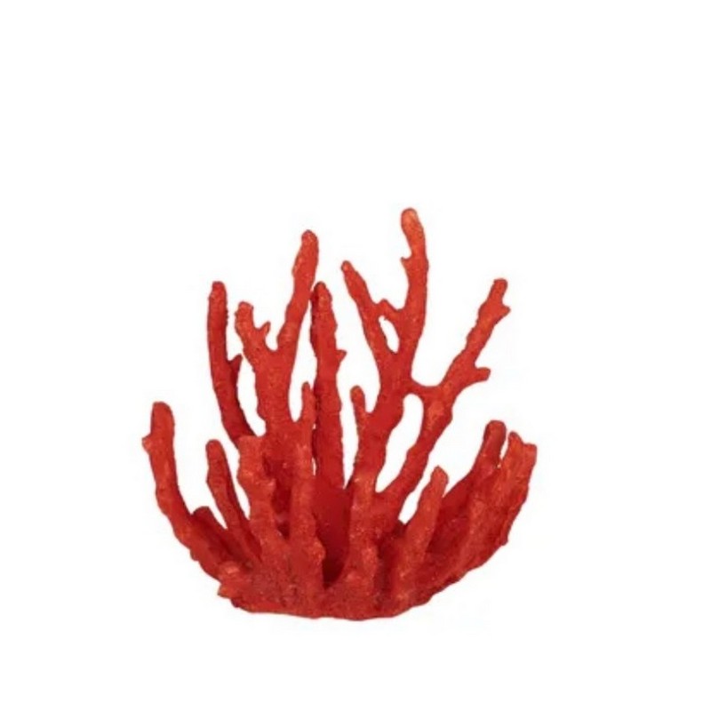 Coastal Home Finger Coral Resin Sculpture Red 15x9x16cm Peter s Of coastal-home-finger-coral-resin-sculpture-red-15x9x16cm-peter-s-of