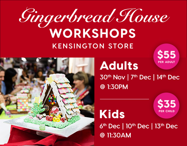 Gingerbread House Workshop